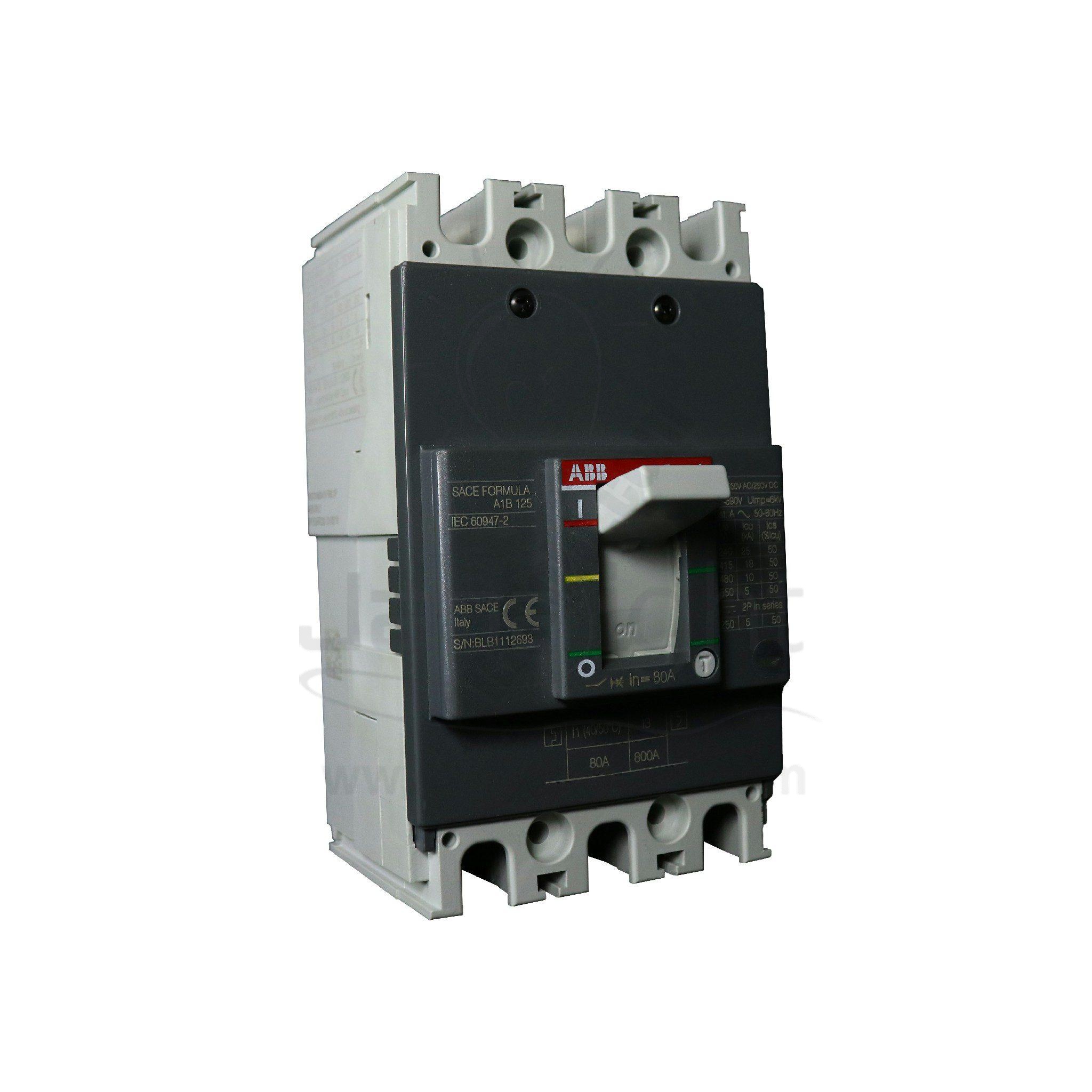 مفتاح مولدد 80 امبير 18 كيلو Abb Abb Circuit Breaker Mccb 802 A 18K